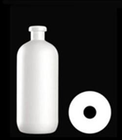 750 ml HDPE Boston Round Oval, 24-415,