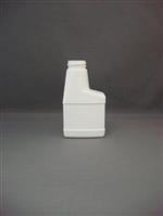 4 oz HDPE Sprayer, Oblong, 28-400, Offset Neck Label Indent