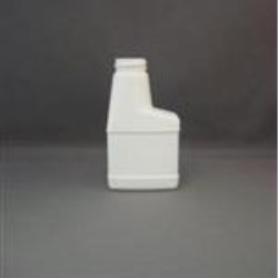 4 oz HDPE Sprayer, Oblong, 28-400, Offset Neck Label Indent
