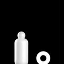 150 ml HDPE Boston Round Round, 20-415,