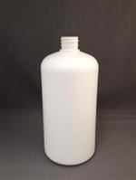 1 ltr HDPE Boston Round, Round, 28-410,