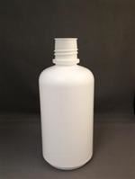 32 oz LDPE Boston Round, Round, 38-430Buttress ,