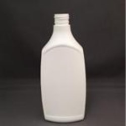 12 oz HDPE Straight Sided, Oval, 24-410, Label Indent