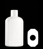 400 ml HDPE Straight Sided Hexagon, 28-415, ,