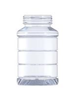 24 oz PET Boston Round, Round, 63-0.927Tamper Evident, Ribbed/Fluted Label Indent