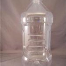 3 ltr PET Straight Sided, Oblong, 32mm, Ribbed/Fluted Grip ,