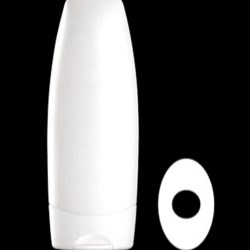 250 ml HDPE Tottle/Tube Bottle Oval, 25mm Snap On, ,