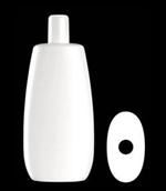 500 ml HDPE Tapered Oval, 24-415, ,