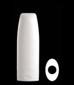 200 ml HDPE Tottle/Tube Bottle Oval, 24mm Snap On, ,