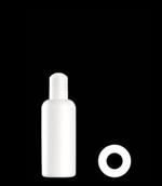 100 ml HDPE Bullet Round, 19mm, ,