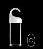 200 ml PVC Straight Sided Oval, 28mm, Tall ,