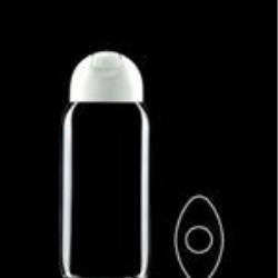 200 ml PVC Straight Sided Oval, 23mm Snap On, ,