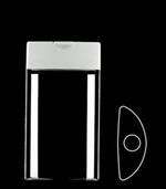 250 ml PVC Straight Sided Other, 23mm Snap On, ,