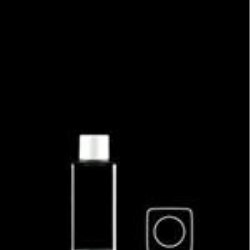 75 ml PETG Straight Sided Square, 20-415, ,
