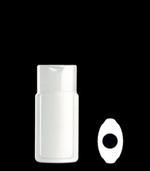 100 ml HDPE Straight Sided Oblong, 23mm Snap On, ,