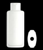 500 ml HDPE Straight Sided Oblong, 23mm Snap On, ,