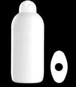 750 ml HDPE Straight Sided Oval, 23mm Snap On, ,