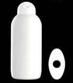 500 ml HDPE Straight Sided Oval, 23mm Snap On, ,