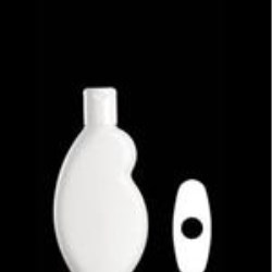 100 ml HDPE Asymmetrical Oval, 20-415, ,