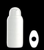 250 ml HDPE Straight Sided Oval, 23mm Snap On, ,