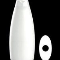 400 ml HDPE Convex Oval, 23mm Snap On, ,