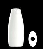 250 ml HDPE Convex Oval, 23mm Snap On, ,