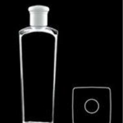 400 ml PVC Reverse Tapered Square, 24-415, ,