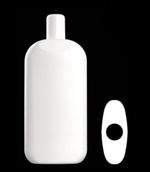 400 ml HDPE Straight Sided Oval, 24-415, ,
