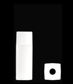 150 ml HDPE Straight Sided Square, 22mm Snap On ,