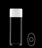 250 ml PVC Straight Sided Oval, 25mm Snap On, ,