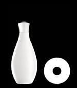 200 ml HDPE Tapered Round, 20-415, ,