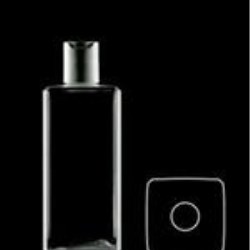 400 ml PVC Straight Sided Square, 24-410, Beveled