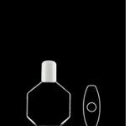75 ml PETG Straight Sided Oblong, 20-415, ,