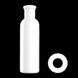 200 ml HDPE Bullet Round, 24-415,