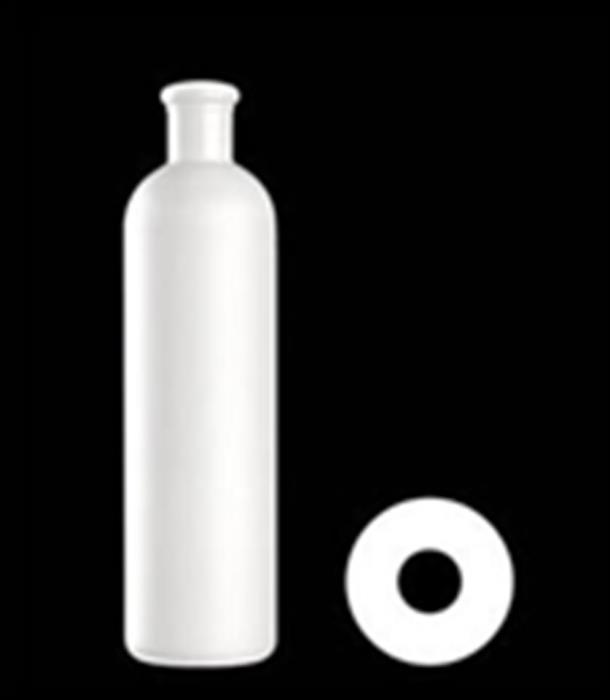 500 ml HDPE Bullet Round, 24-415,