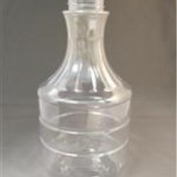 32 oz PET Carafe/Decanter, Round, 38-418, Ribbed