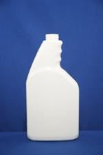 32 oz HDPE Sprayer, Oblong, 28-450, Pistol Grip Grip