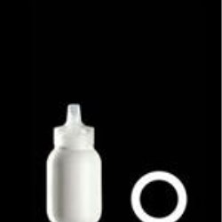 100 ml HDPE Boston Round Round, 33-400, ,