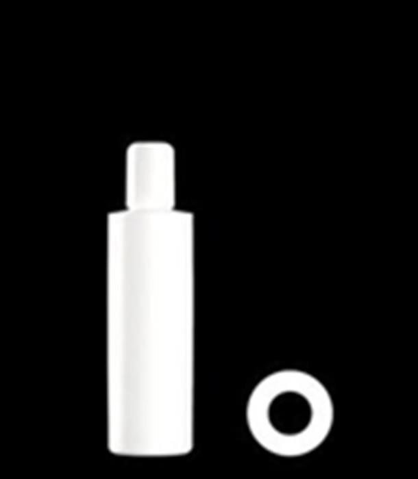 200 ml HDPE Cylinder Round, 20-410, ,