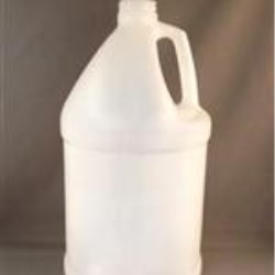 1 gal HDPE Handleware, Round, 38-445, Label Indent