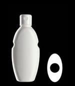 300 ml HDPE Pinch Oval, 28-410, ,