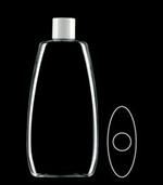 300 ml PVC Tapered Oval, 24-415, ,