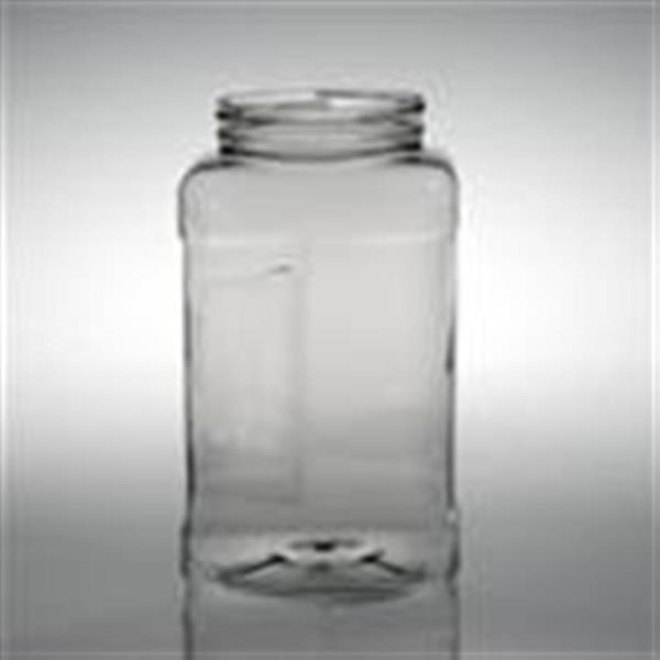 128 oz PET Straight Sided, Square, 110-400,