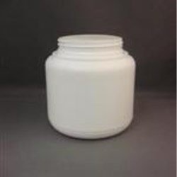 1000 cc HDPE Jar, Round, 89Squeeze Lok, Straight Sided