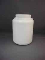 1500 cc HDPE Jar, Round, 89Squeeze Lok, Straight Sided