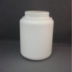 1500 cc HDPE Jar, Round, 89Squeeze Lok, Straight Sided