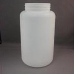 2000 cc HDPE Jar, Round, 89-400, Straight Sided