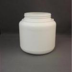 1000 cc HDPE Jar, Round, 100-400, Straight Sided