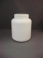 1250 cc HDPE Jar, Round, 89-400, Straight Sided