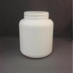 1250 cc HDPE Jar, Round, 89-400, Straight Sided